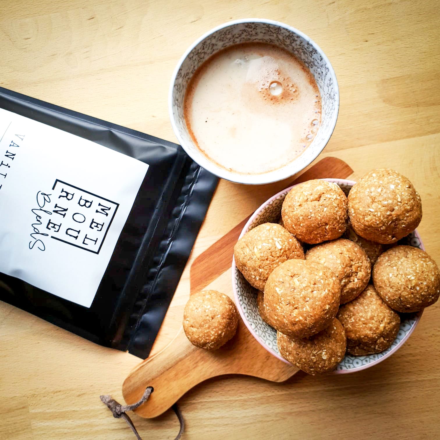 Banana and Chai Oat Balls