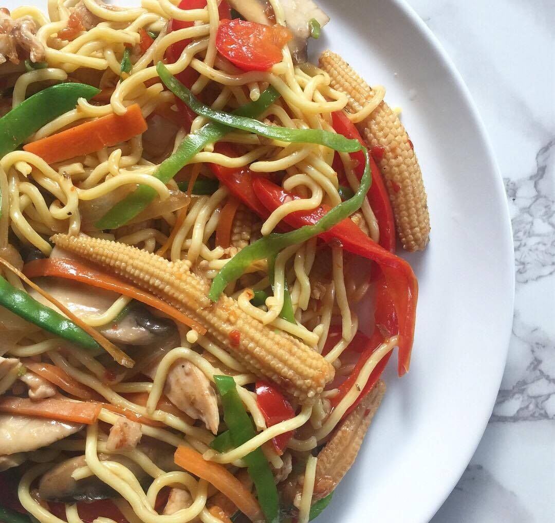 Chicken stir fry meal prep