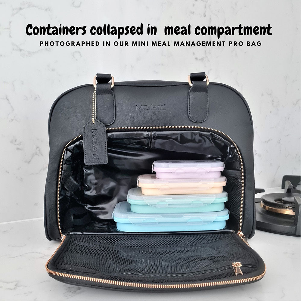 Collapsible Meal Prep Containers (4 piece set)
