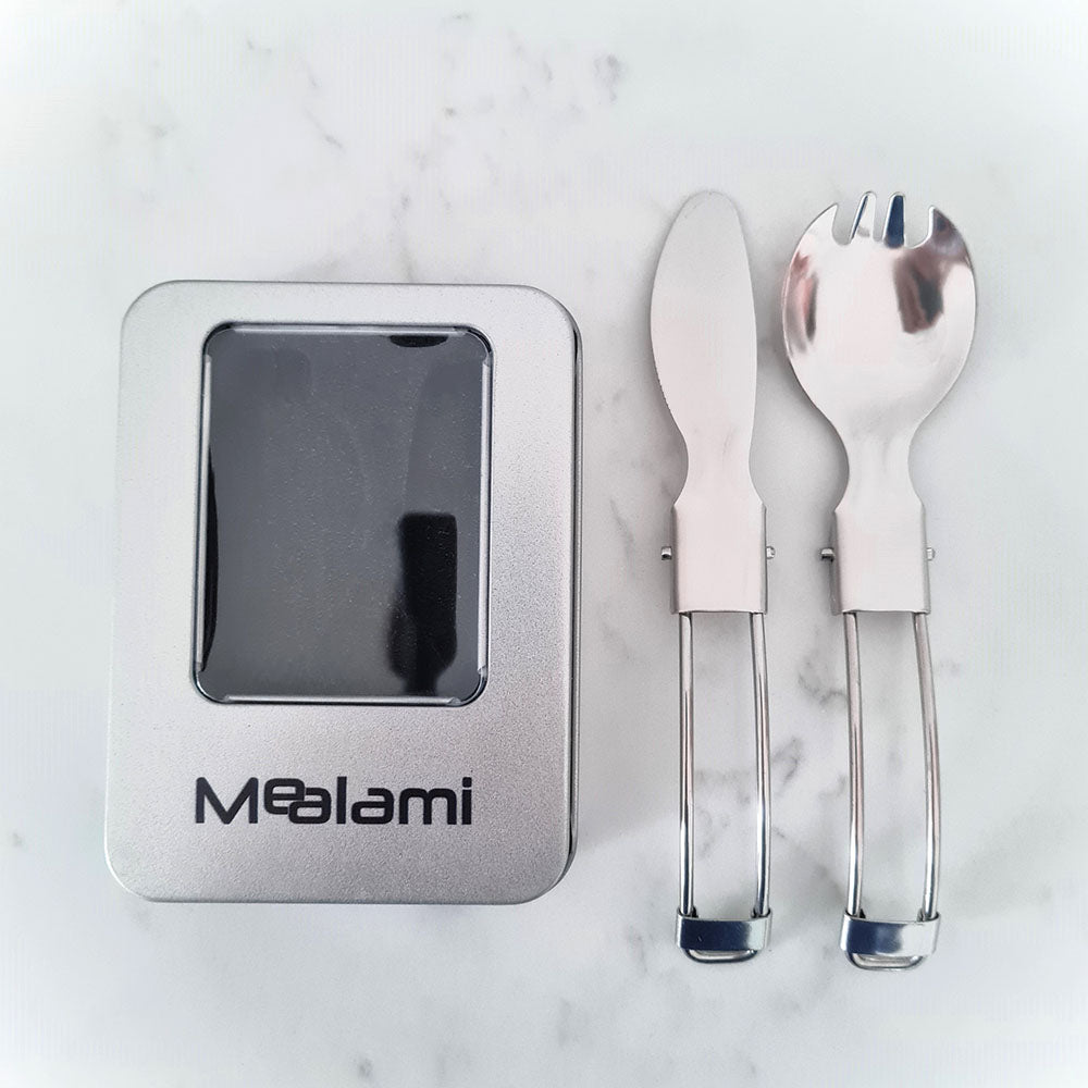 Compact Travel Cutlery Set